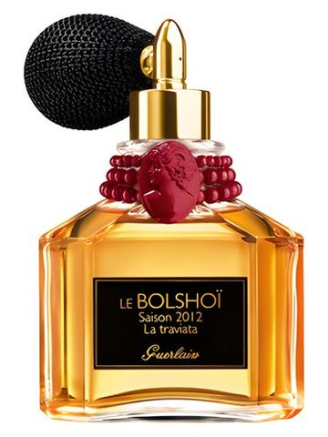 Guerlain Le Bolshoi Saison 2012 La Traviata fragrance bottle