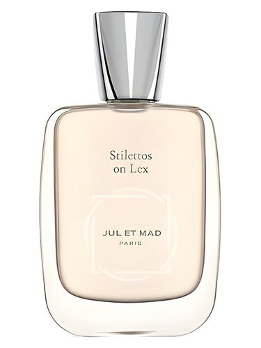 Jul et Mad Paris Stilettos on Lex fragrance bottle