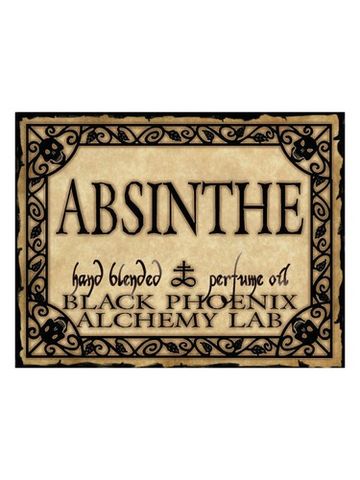 Black Phoenix Alchemy Lab Absinthe fragrance bottle
