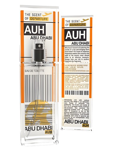 The Scent of Departure Abu Dhabi AUH fragrance bottle