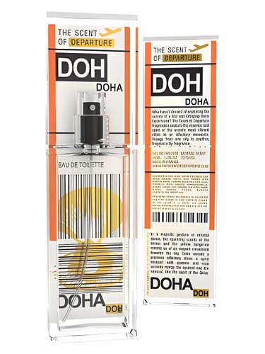 The Scent of Departure Doha DOH fragrance bottle