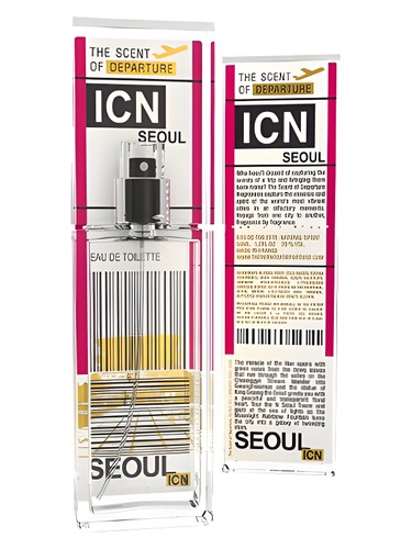 The Scent of Departure Seoul ICN fragrance bottle