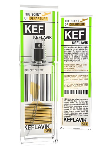 The Scent of Departure Keflavik KEF fragrance bottle