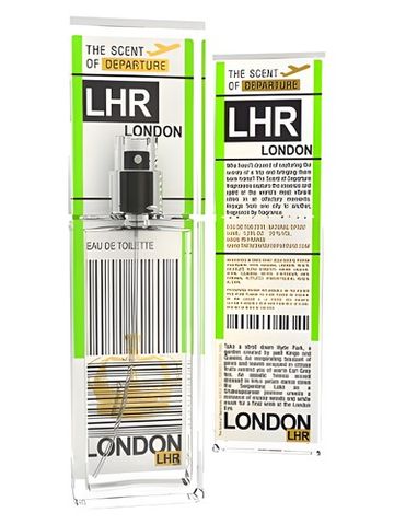 The Scent of Departure London LHR fragrance bottle
