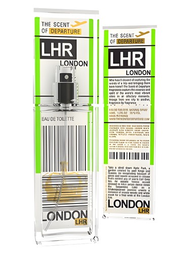The Scent of Departure London LHR fragrance bottle