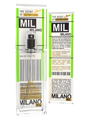 The Scent of Departure Milano MIL fragrance bottle