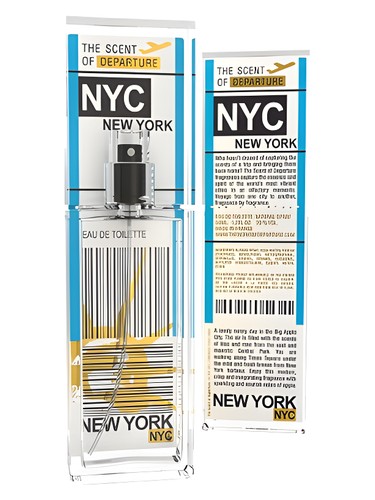 The Scent of Departure New York NYC fragrance bottle