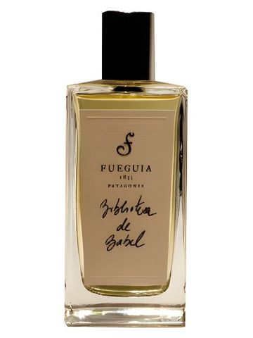 Fueguia 1833 Biblioteca de Babel fragrance bottle
