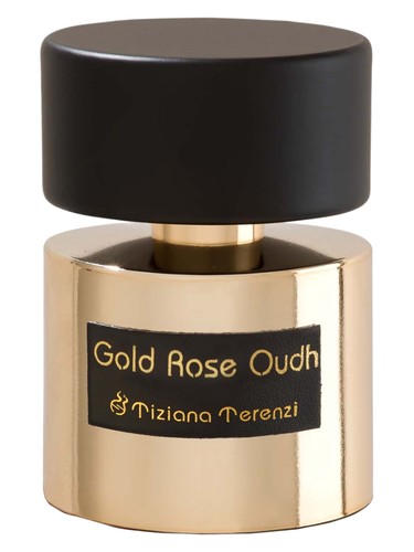 Tiziana Terenzi Gold Rose Oudh fragrance bottle