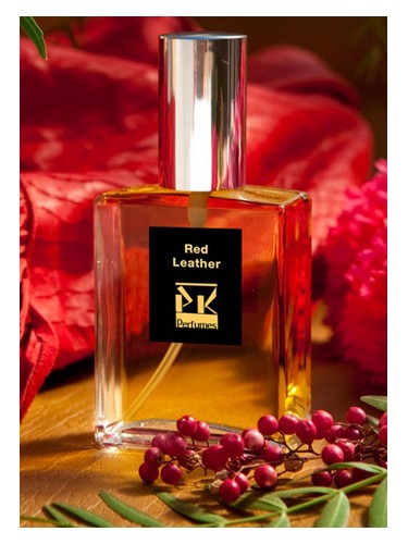 PK Perfumes Red Leather fragrance bottle