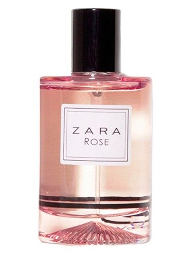 Zara Rose fragrance bottle