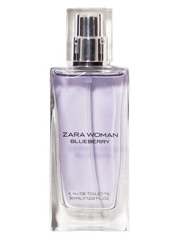 Zara Blueberry fragrance bottle