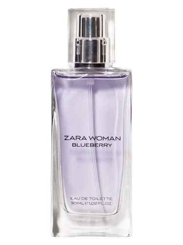Zara Blueberry fragrance bottle