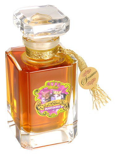 Velvet & Sweet Pea’s Purrfumery Songbird fragrance bottle