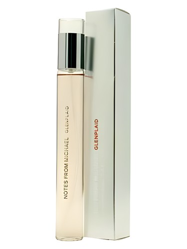 Michael Kors Notes from Michael Glenplaid fragrance bottle