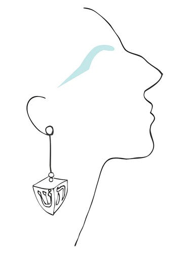 Smell Bent Lady Dreidel fragrance bottle