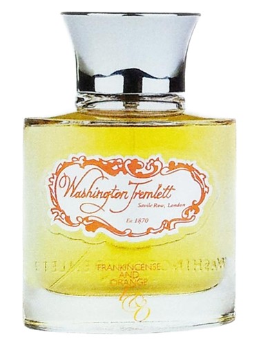 Washington Tremlett Frankincense and Orange fragrance bottle
