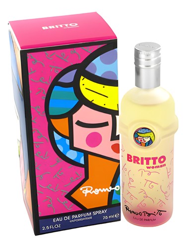 Romero Britto Britto Woman fragrance bottle
