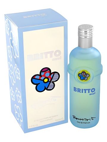 Romero Britto Britto Azul fragrance bottle