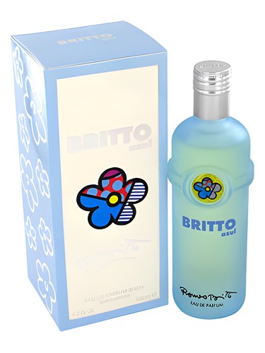 Romero Britto Britto Azul fragrance bottle