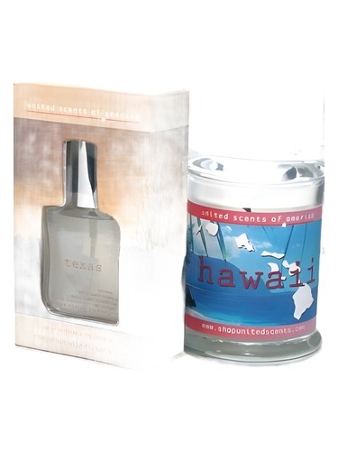 United Scents of America Hawaii fragrance bottle