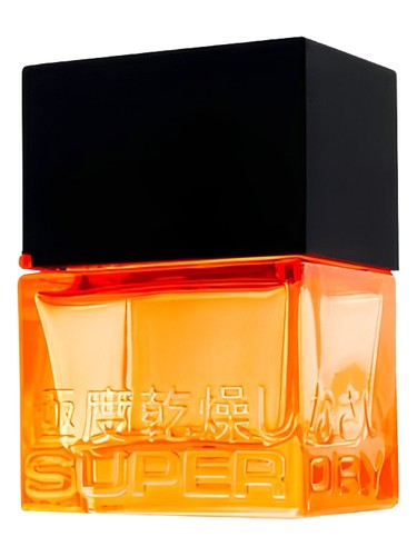 Superdry Neon Orange fragrance bottle