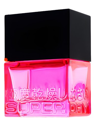 Superdry Neon Pink fragrance bottle