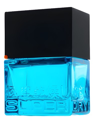 Superdry Neon Blue fragrance bottle