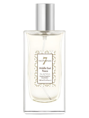 The 7 Virtues Middle East Peace fragrance bottle