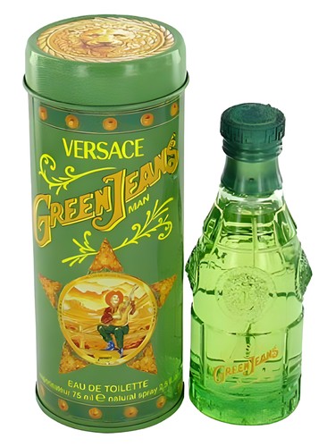 Versace Green Jeans fragrance bottle