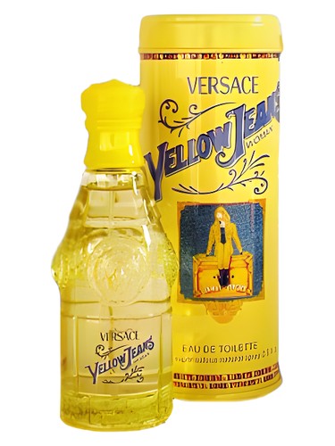 Versace Yellow Jeans fragrance bottle