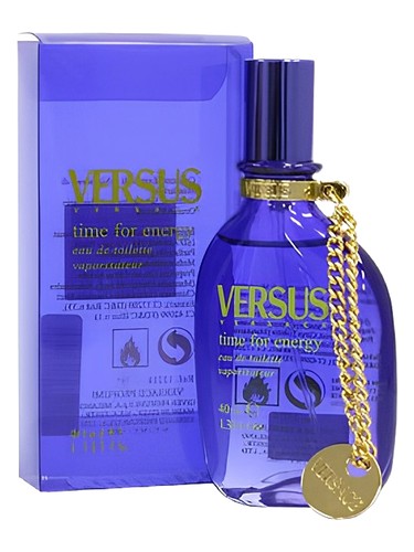 Versace Versus Time For Energy fragrance bottle
