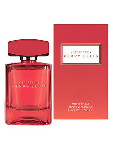 Perry Ellis Spirited fragrance bottle