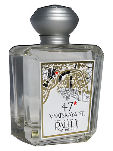 Rallet 47 Vyatskaya St fragrance bottle