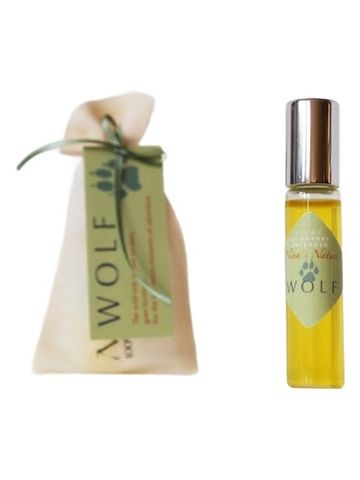 Nina's Nature Wolf fragrance bottle