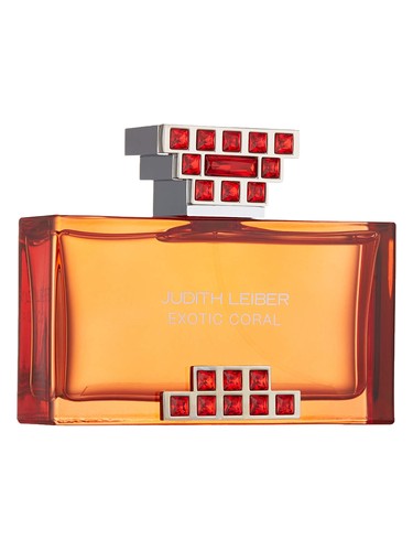 Judith Leiber Exotic Coral fragrance bottle