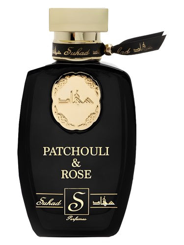 Suhad Perfumes Patchouli & Rose fragrance bottle