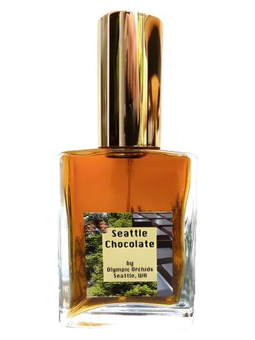 Olympic Orchids Artisan Perfumes Seattle Chocolate fragrance bottle