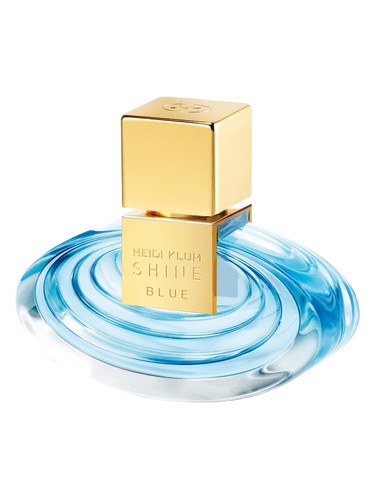 Heidi Klum Shine Blue fragrance bottle