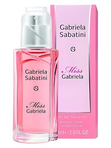 Gabriela Sabatini Miss Gabriela fragrance bottle