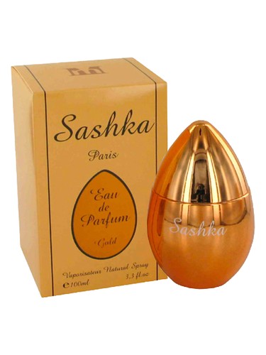 M Micallef Sashka Gold fragrance bottle