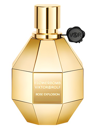 Viktor Rolf Flowerbomb Rose Explosion fragrance bottle