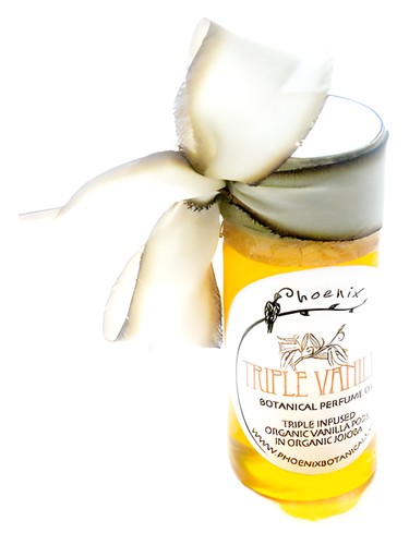 Phoenix Botanicals Triple Vanilla fragrance bottle