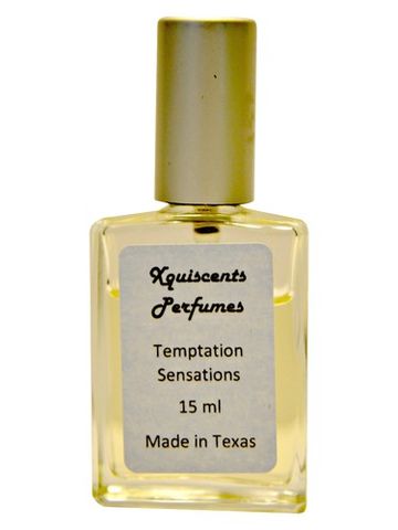 Xquiscents Temptation Sensations fragrance bottle