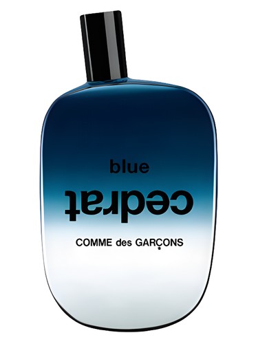 Comme des Garcons Blue Cedrat fragrance bottle