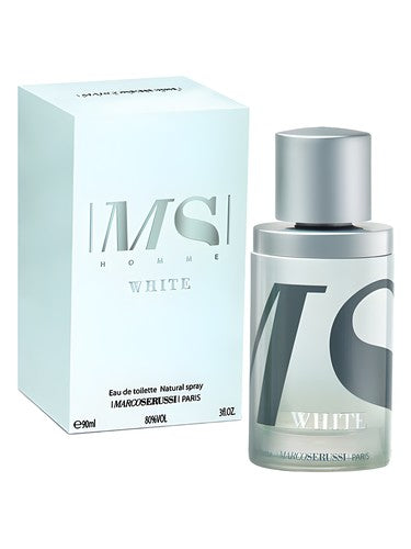 Parfums Marco Serussi MS White fragrance bottle
