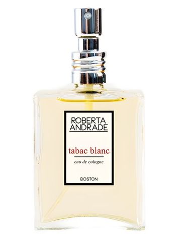 Roberta Andrade Tabac Blanc fragrance bottle