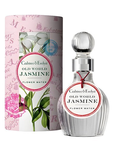 Crabtree Evelyn Old World Jasmine Flower Water fragrance bottle