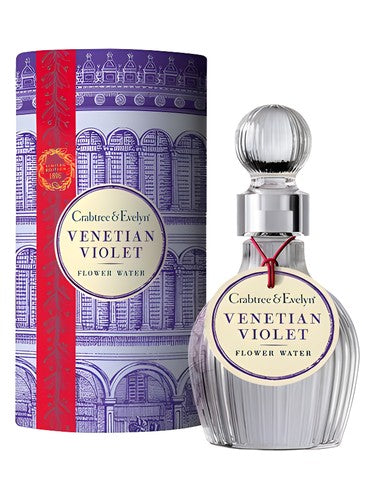 Crabtree Evelyn Venetian Violet Flower Water fragrance bottle