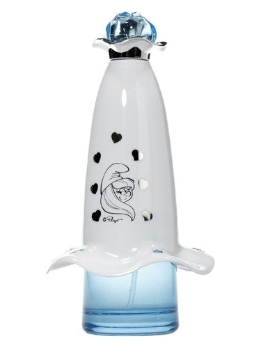 The Smurfs Smurfette Blue Magic fragrance bottle